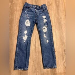 Signature by Levi Strauss Blue Straight Jeans